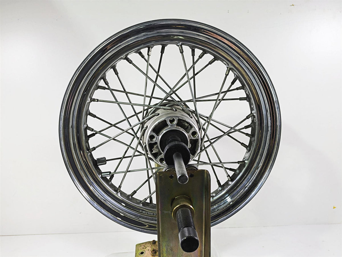 2003 Harley FLSTC Softail Heritage 100th Rear Wheel Rim 15x3 -READ 40700-05A {{ shop.shopifyCountryName }} - Mototech271