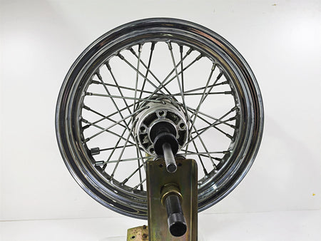 2003 Harley FLSTC Softail Heritage 100th Rear Wheel Rim 15x3 -READ 40700-05A {{ shop.shopifyCountryName }} - Mototech271