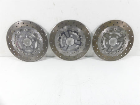 2004 Harley Softail FXSTD SE CVO Deuce Front Rear Brake Rotor Disc Set 44858-02A {{ shop.shopifyCountryName }} - Mototech271