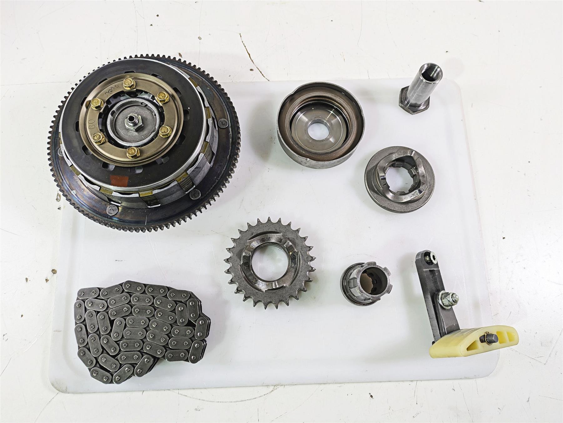 2003 Harley Touring FLHTCUI E-Glide 100th Primary Drive Clutch Kit 37802-98B {{ shop.shopifyCountryName }} - Mototech271