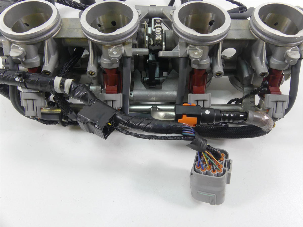 2012 Kawasaki ZX1400 ZX14R Ninja Throttle Body Bodies & Wiring Set 16163-0780 {{ shop.shopifyCountryName }} - Mototech271