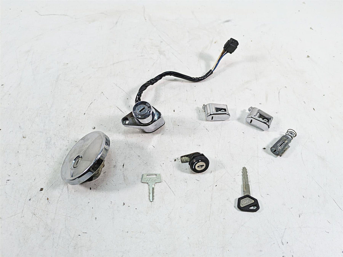 1997 Kawasaki VN1500 Vulcan Ignition Switch Key Lock Tank Cap Set 27045-5001 {{ shop.shopifyCountryName }} - Mototech271