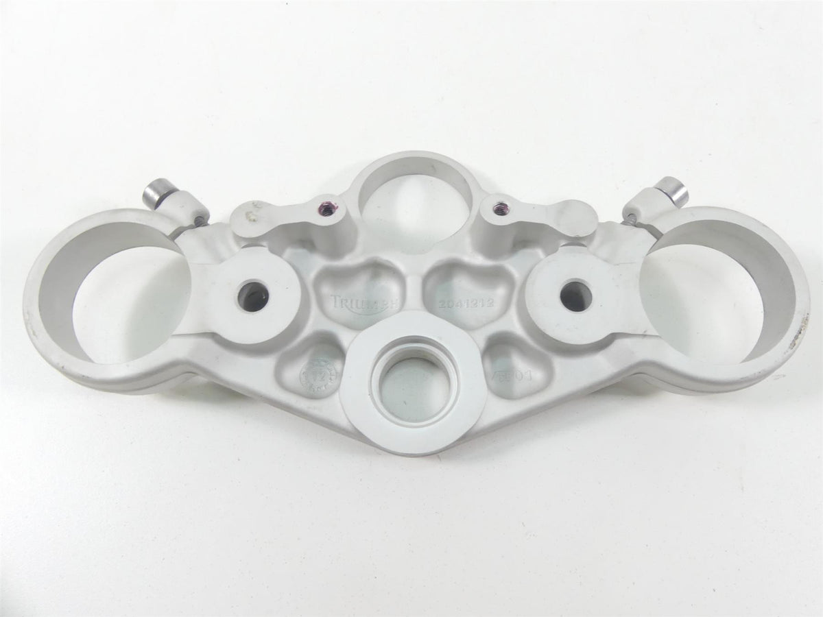 2013 Triumph Street Triple 675R Upper Triple Tree Steering Clamp 50mm T2041212� {{ shop.shopifyCountryName }} - Mototech271