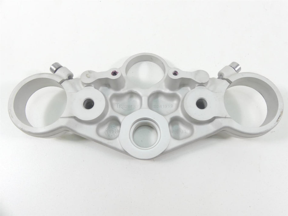 2013 Triumph Street Triple 675R Upper Triple Tree Steering Clamp 50mm T2041212� {{ shop.shopifyCountryName }} - Mototech271