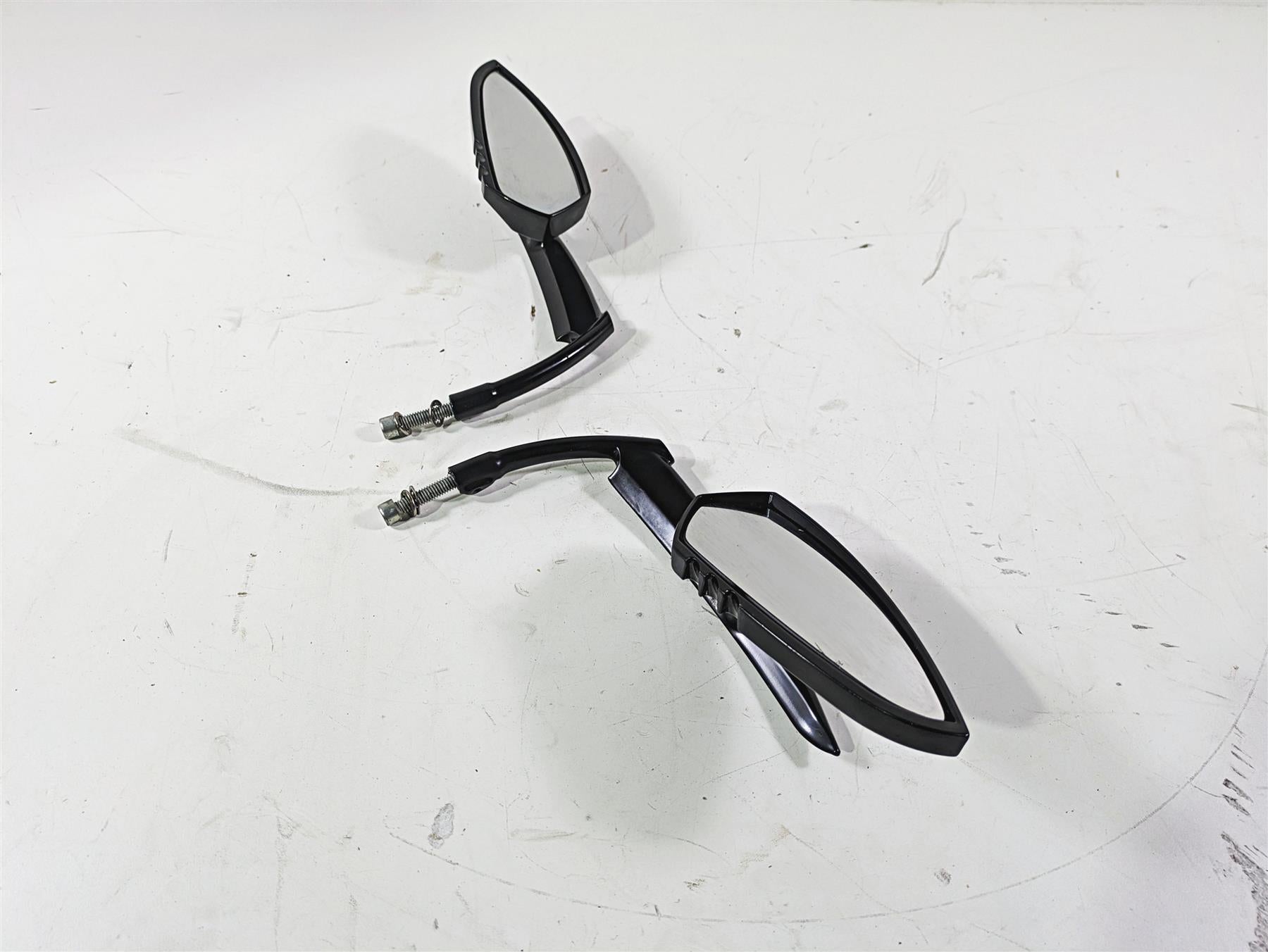 2008 Harley Touring FLHTCU E-Glide 105TH Kuryakyn Black Rambo Scythe Knife Blade Mirrors 1760 {{ shop.shopifyCountryName }} - Mototech271