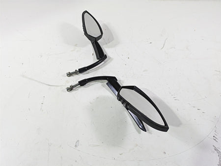 2008 Harley Touring FLHTCU E-Glide 105TH Kuryakyn Black Rambo Scythe Knife Blade Mirrors 1760 {{ shop.shopifyCountryName }} - Mototech271