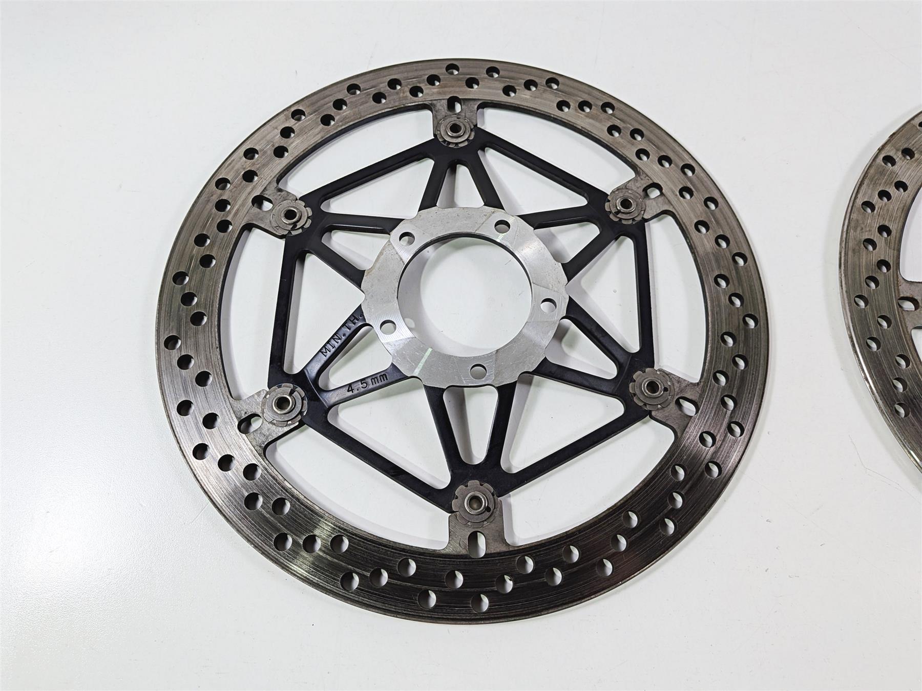2023 Ducati Streetfighter V4 Front Brake Disc Rotor Set 4.9mm 49240901A 49240891A-Mototech271