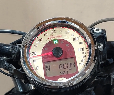2018 Indian Scout Sixty Speedometer 8K Gauge & Mount -Read 3280732 {{ shop.shopifyCountryName }} - Mototech271
