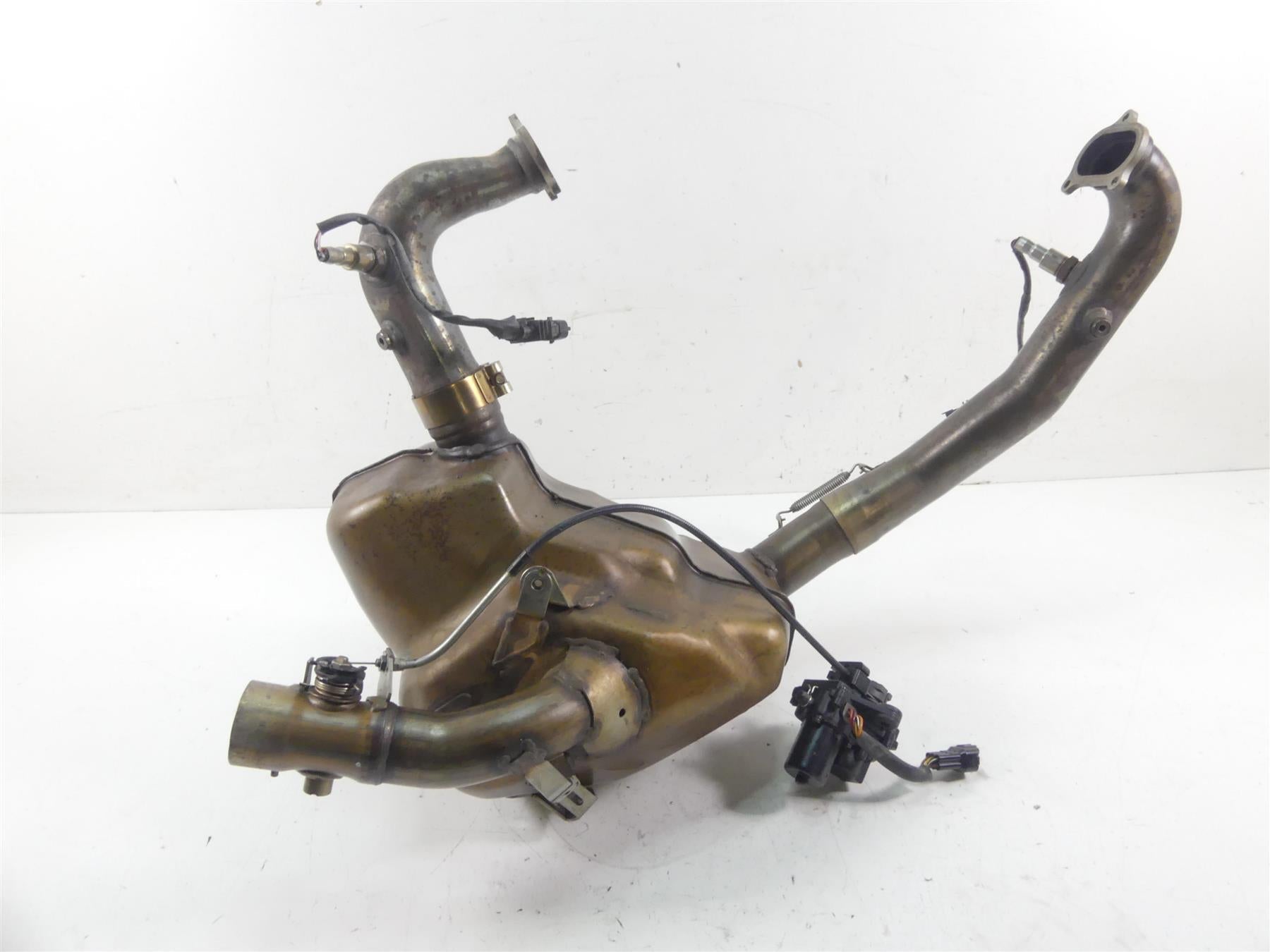 2020 Ducati Multistrada 1260 Enduro Oem Exhaust Chamber Header + Servo 57314521A | Mototech271