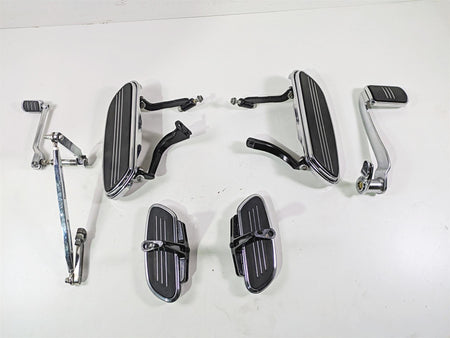 2009 Harley Touring FLHX Street Glide Front Rear Floorboard Pedals Set 50688-04 {{ shop.shopifyCountryName }} - Mototech271