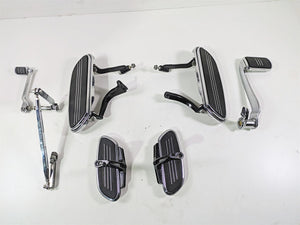 2009 Harley Touring FLHX Street Glide Front Rear Floorboard Pedals Set 50688-04 | Mototech271