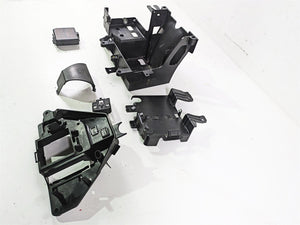 2011 Harley Touring FLHTCUSE CVO E-Glide Battery Tray & Electric Mounts 66281-09 | Mototech271