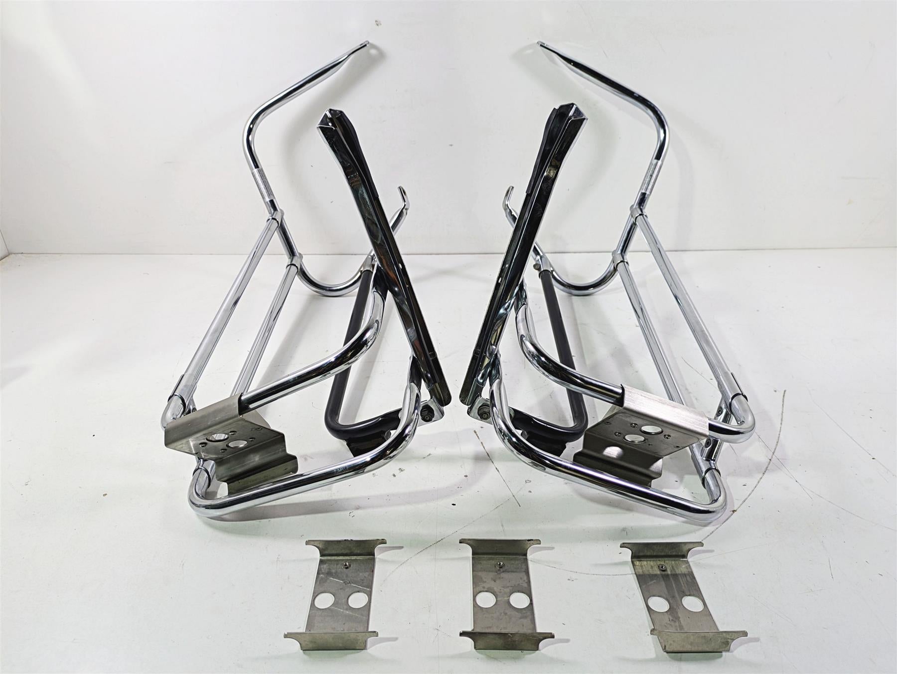 2008 Harley Touring FLHTP Electra Glide Saddlebag Guard Rail Set 49188-97 | Mototech271