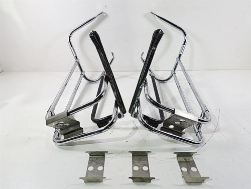2008 Harley Touring FLHTP Electra Glide Saddlebag Guard Rail Set 49188-97 | Mototech271