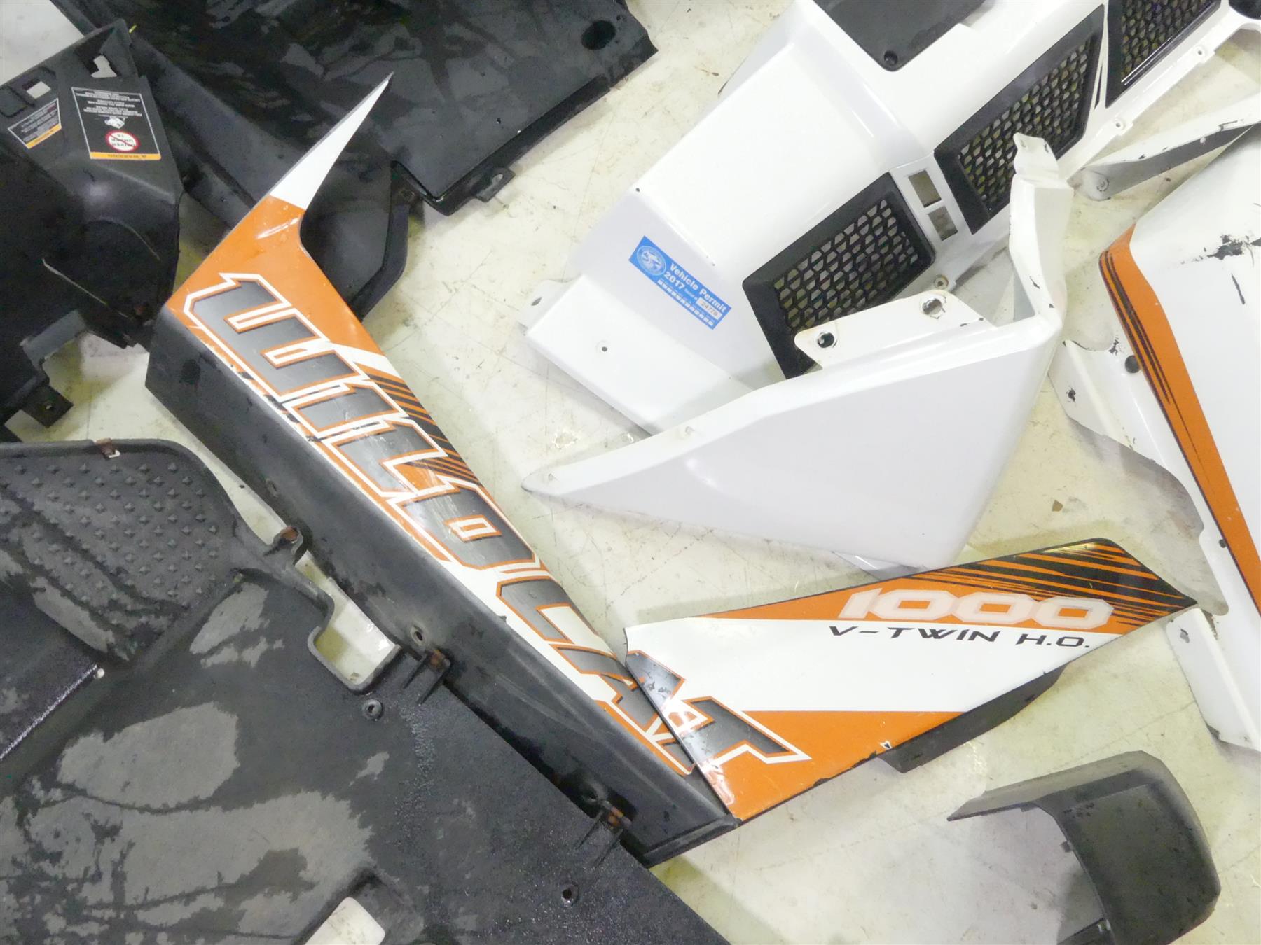 2013 Arctic Cat Wildcat 1000 LTD Body Fairing Plastic Cargo Box Set 4406-167 {{ shop.shopifyCountryName }} - Mototech271