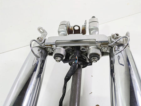 2001 Honda VT1100 Shadow Sabre Straight Front Fork Triple Tree Set 51400-MCK-A01 {{ shop.shopifyCountryName }} - Mototech271