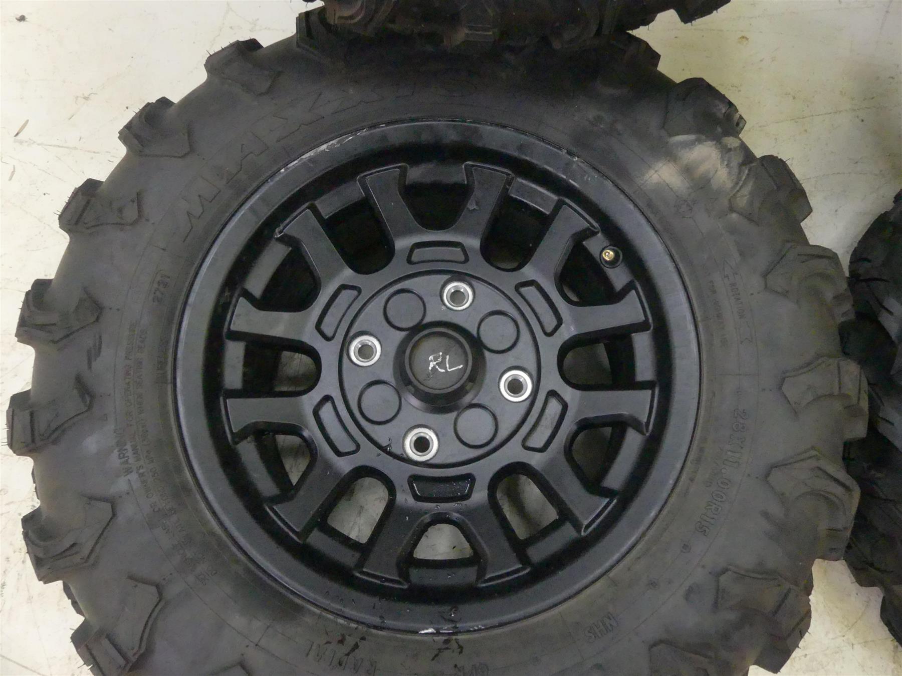 2021 Honda Talon SXS1000 S2X 1000R Oem Wheel Rim Maxxis Tire Set 44650-HL6-A10 {{ shop.shopifyCountryName }} - Mototech271