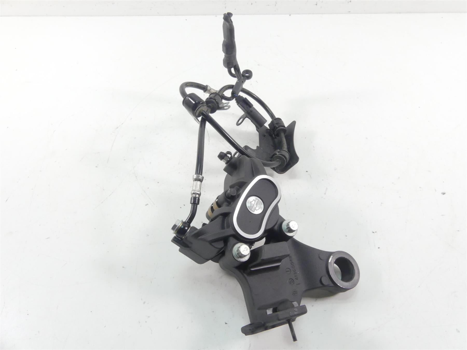 2020 Harley Sportster XL1200 NS Iron Rear Brake Caliper + Line & Mount 41300039 {{ shop.shopifyCountryName }} - Mototech271