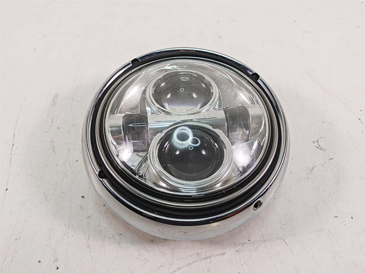 2014 Harley Touring FLHTK Electra Glide Led Headlight Head Light Lamp 67700060 {{ shop.shopifyCountryName }} - Mototech271