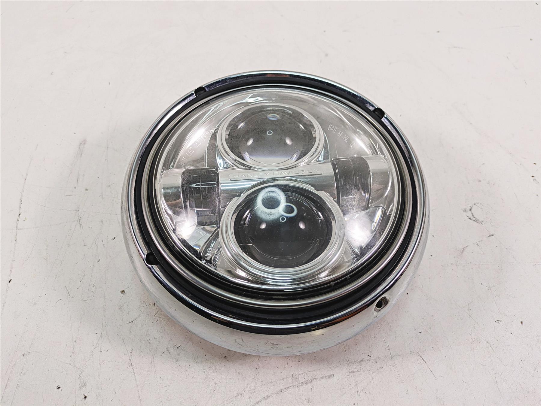 2014 Harley Touring FLHTK Electra Glide Led Headlight Head Light Lamp 67700060 {{ shop.shopifyCountryName }} - Mototech271
