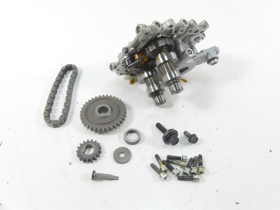 2002 Harley Softail FXSTDI Deuce Camshaft Plate Holder Oil Pump Set 25245-00 {{ shop.shopifyCountryName }} - Mototech271