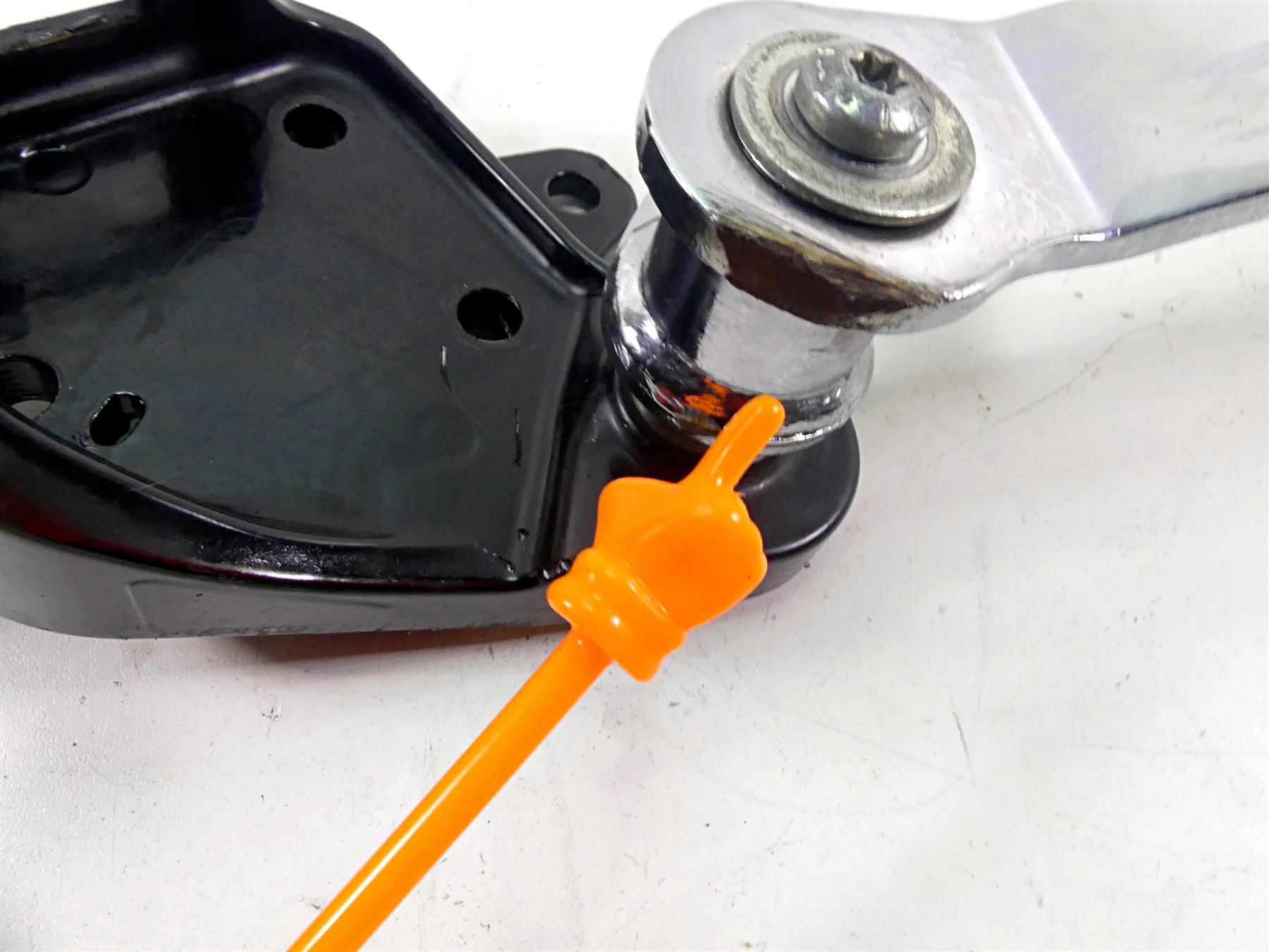 2011 Harley Softail FXS Blackline Forward Foot Peg Control Mount Set 42508-11BHP {{ shop.shopifyCountryName }} - Mototech271