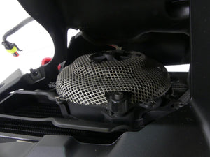 2015 Ducati Diavel Dark Right Radiator Cooler Fan Fairing Cover Set 54840881B | Mototech271