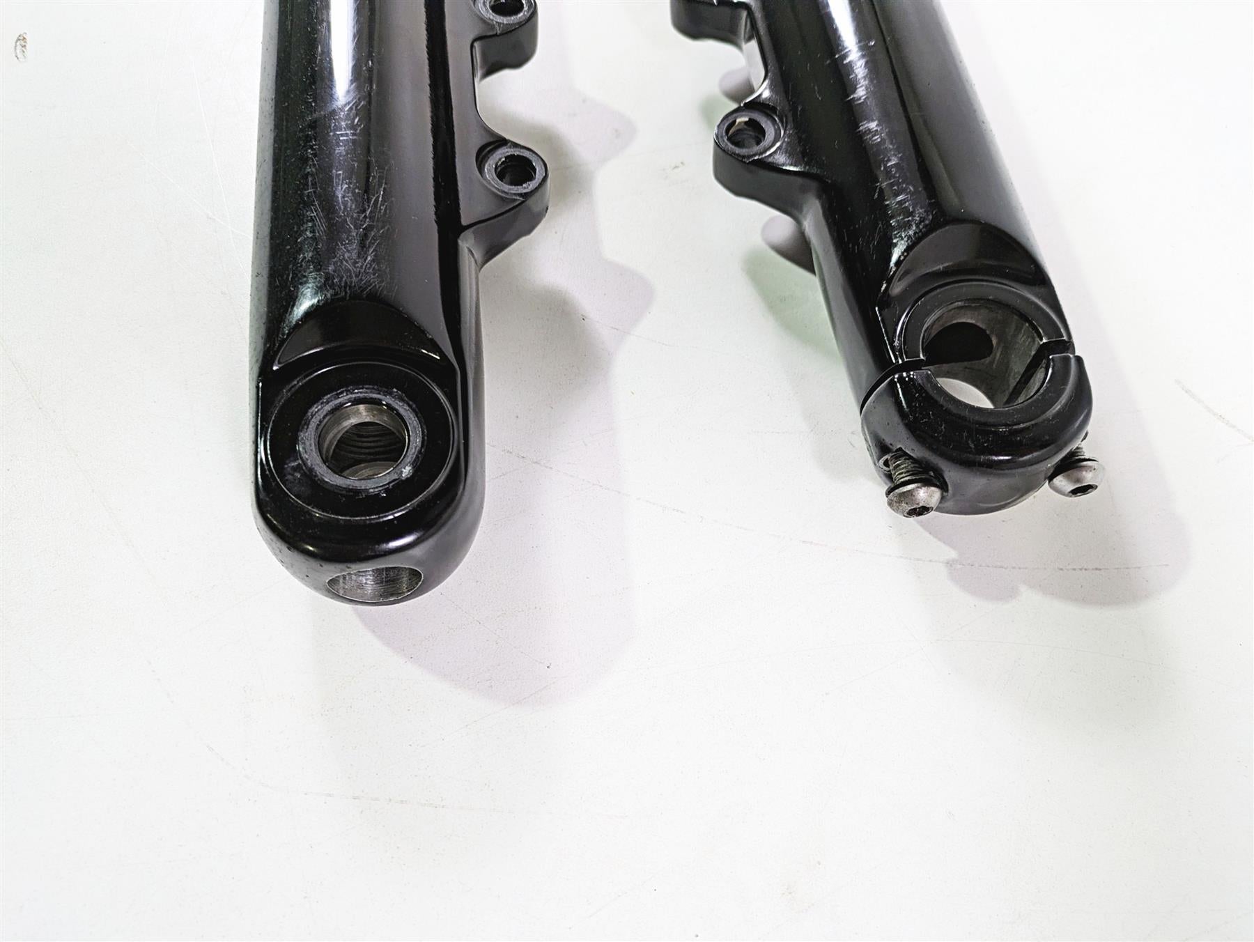 2014 Harley FXDL Dyna Low Rider Dual Disc Lower Fork Tube Slider Set 45500230 {{ shop.shopifyCountryName }} - Mototech271