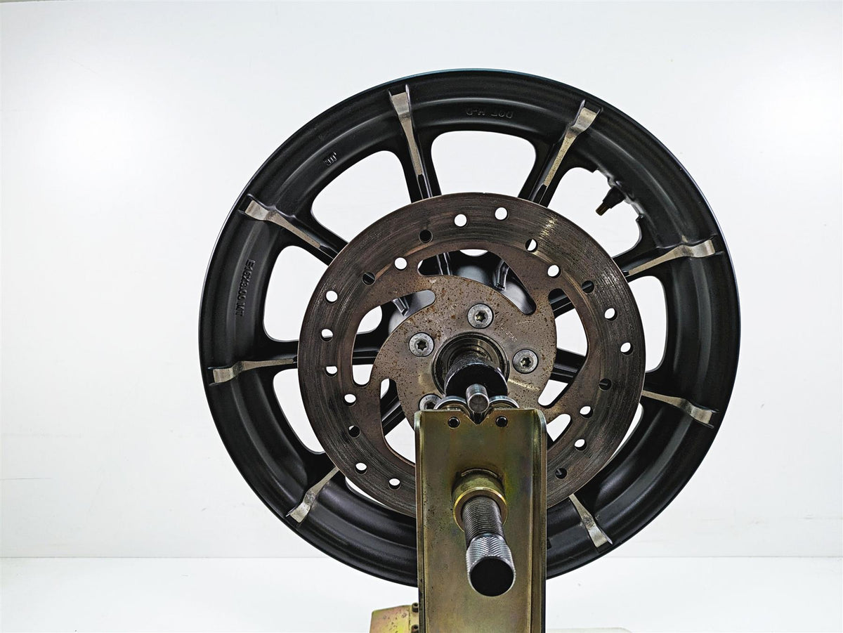 2019 Harley XL883N Sportster Iron Rear Wheel Rim 9 Spoke 16x3 40900402 {{ shop.shopifyCountryName }} - Mototech271