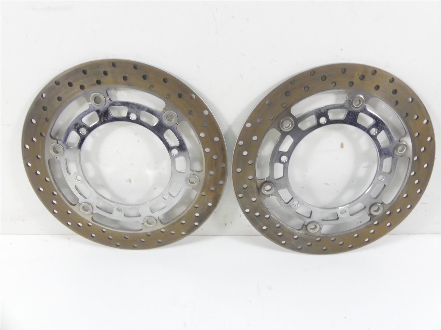 2006 Yamaha Roadliner XV1900 Front Brake Rotor Disc Set - Read 1D7-2581T-00-00