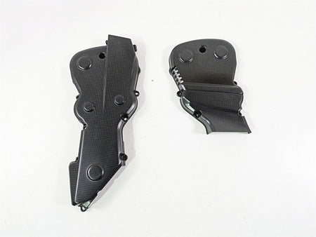 2013 Ducati Hypermotard 821 SP Carbon Fiber Timing Belt Cover Set 24511401A {{ shop.shopifyCountryName }} - Mototech271