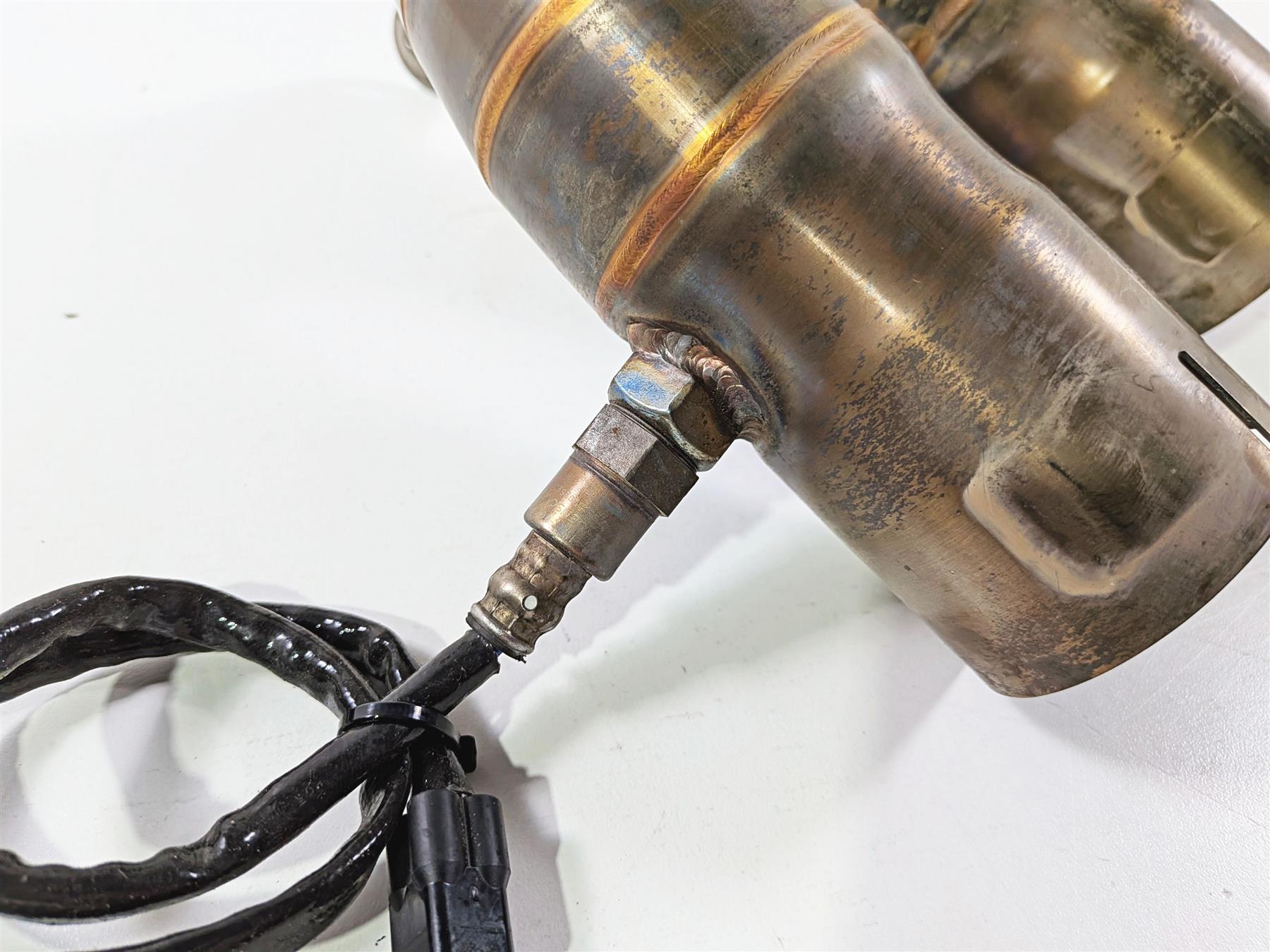 2024 Yamaha YZF R1 RN65 Aftermarket 2-1 Exhaust Header Mid Pipe + O2 Sensors {{ shop.shopifyCountryName }} - Mototech271
