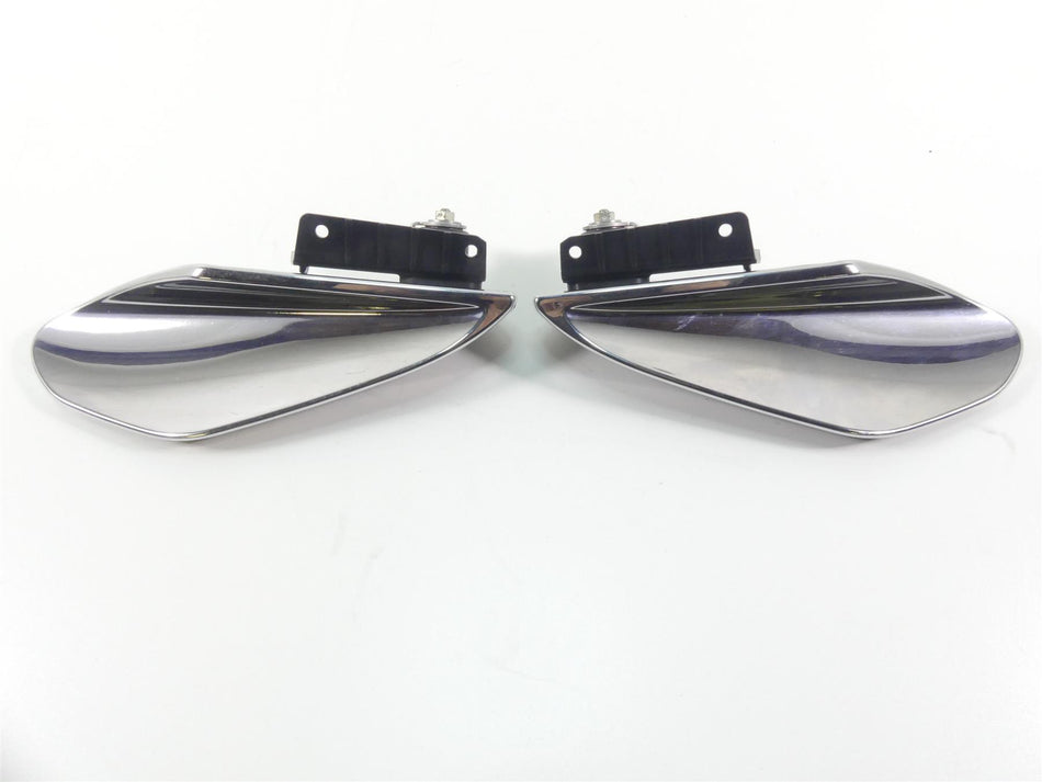 2014 BMW K1600 GTL K48 Chrome Side Windshield Screen Deflector Set 46637727534 {{ shop.shopifyCountryName }} - Mototech271