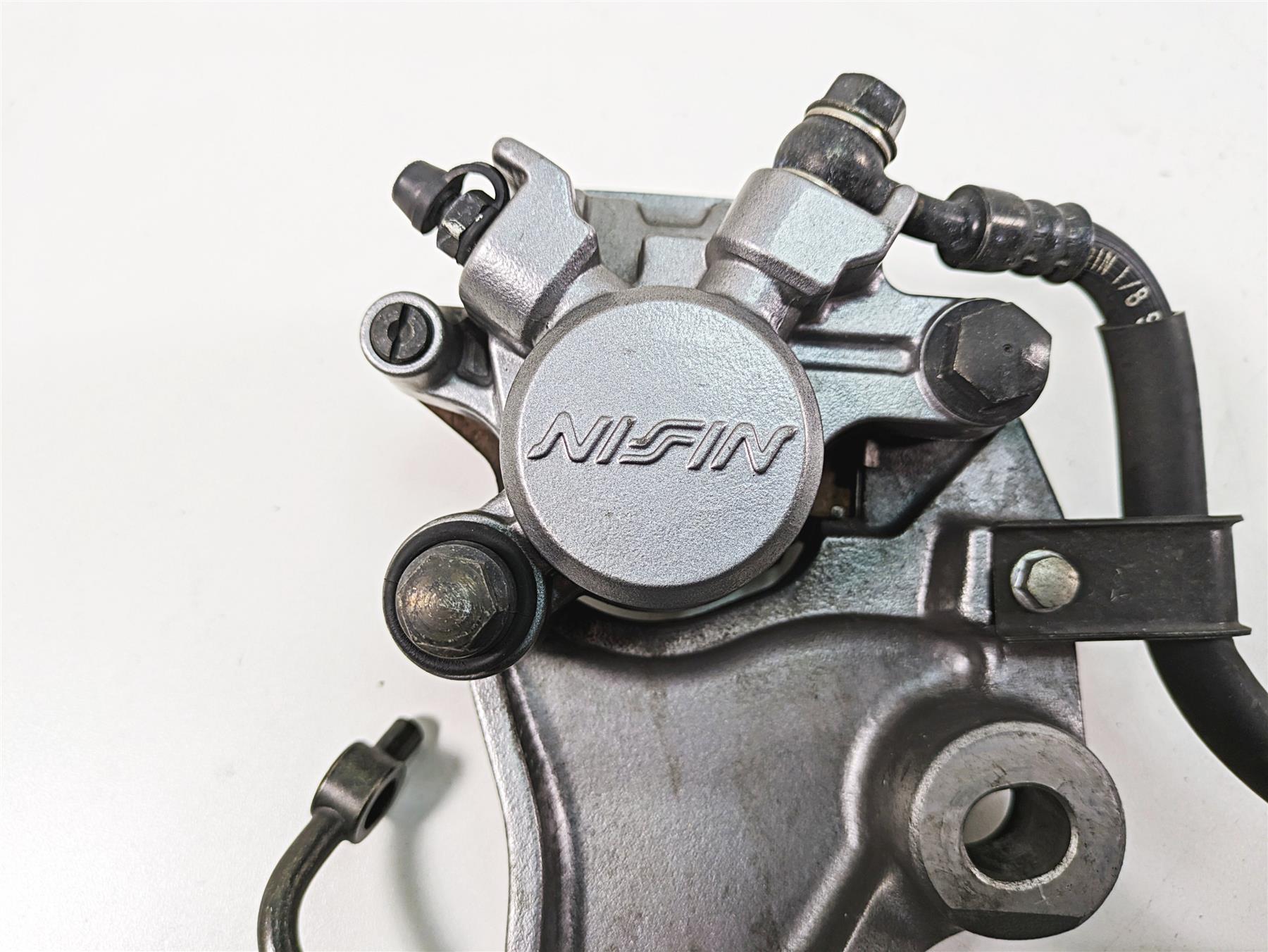 2006 Honda VT1100 C2 Shadow Nissin Rear Brake Caliper & Bracket 43150-MAH-315 {{ shop.shopifyCountryName }} - Mototech271