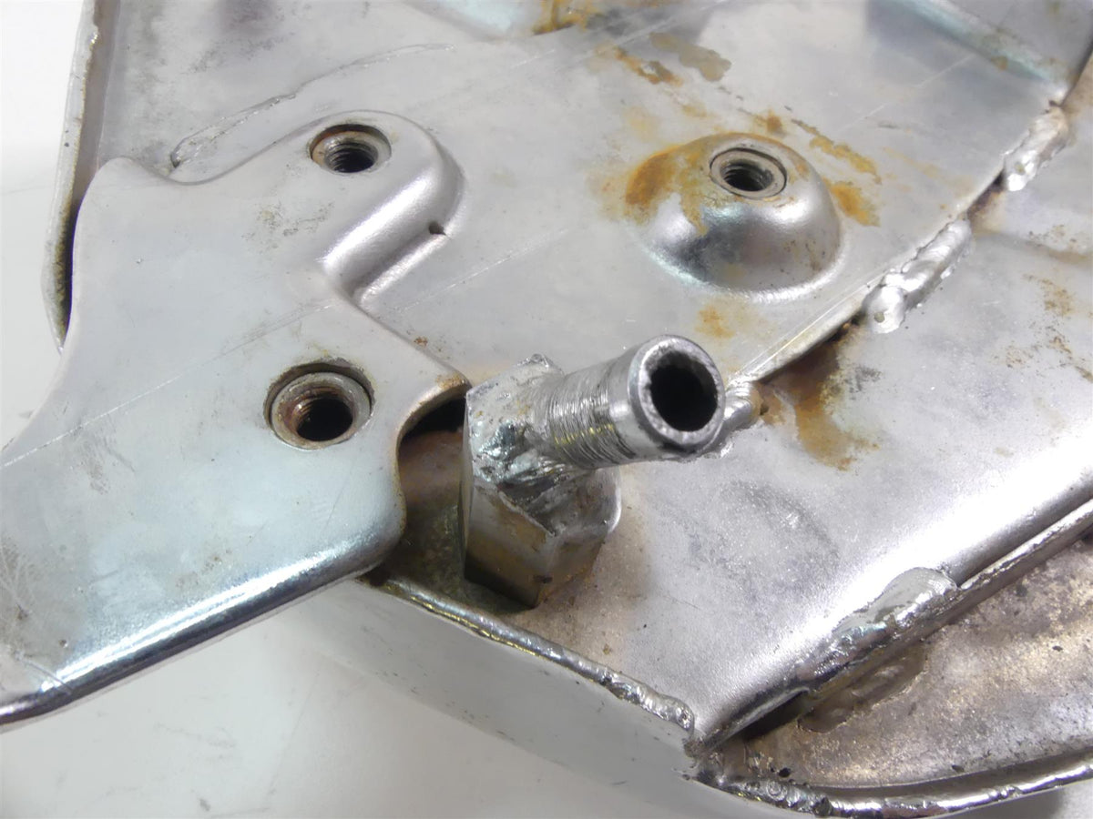 1978 Harley XLH1000 Sportster Ironhead Chrome Oil Tank Reservoir 62505-87 {{ shop.shopifyCountryName }} - Mototech271
