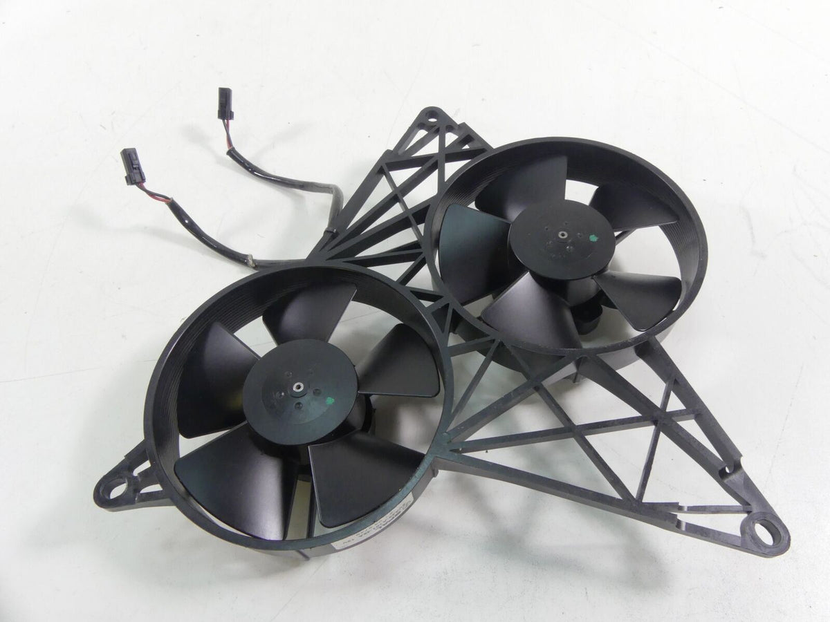 2015 Harley VRSCF Muscle V-Rod Spal Radiator Cooler Fan Set + Mount 26724-04 {{ shop.shopifyCountryName }} - Mototech271