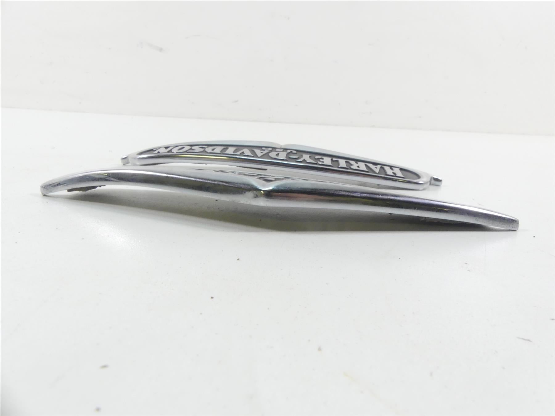 2001 Harley Touring FLHRCI Road King Fuel Gas Petrol Tank Emblems 62097-98 {{ shop.shopifyCountryName }} - Mototech271