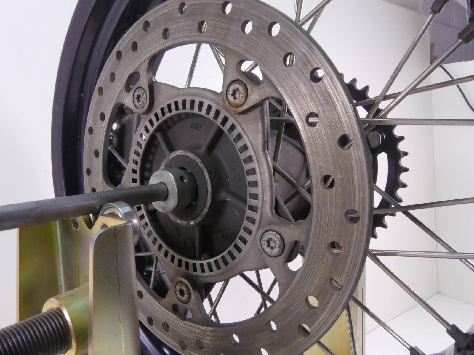 2010 BMW F800GS K72 Straight Rear Spoke Wheel Rim 17x4.25 36318564177 {{ shop.shopifyCountryName }} - Mototech271