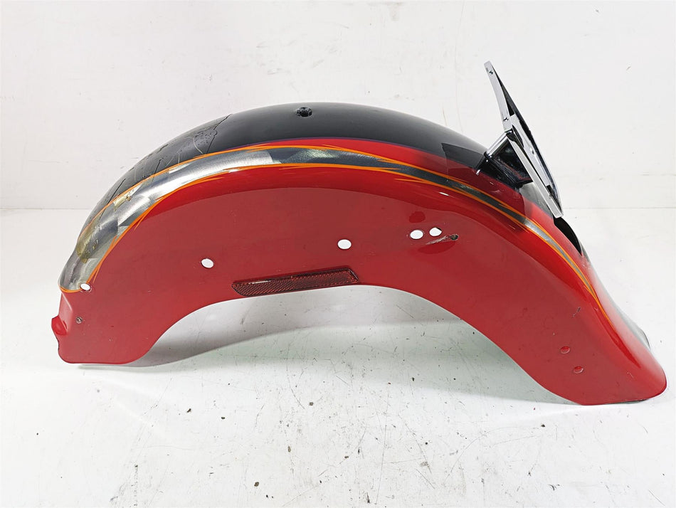 2005 Harley Softail FLSTFSE CVO Fat Boy Rear Fender Electric Cherry 59631-05 {{ shop.shopifyCountryName }} - Mototech271
