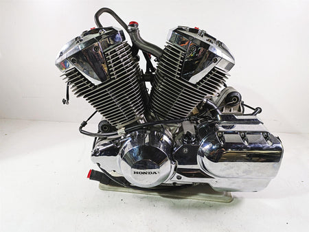 2002 Honda VTX1800 Retro Running Engine Transmission 17k - Video 11100-MCH-000 {{ shop.shopifyCountryName }} - Mototech271