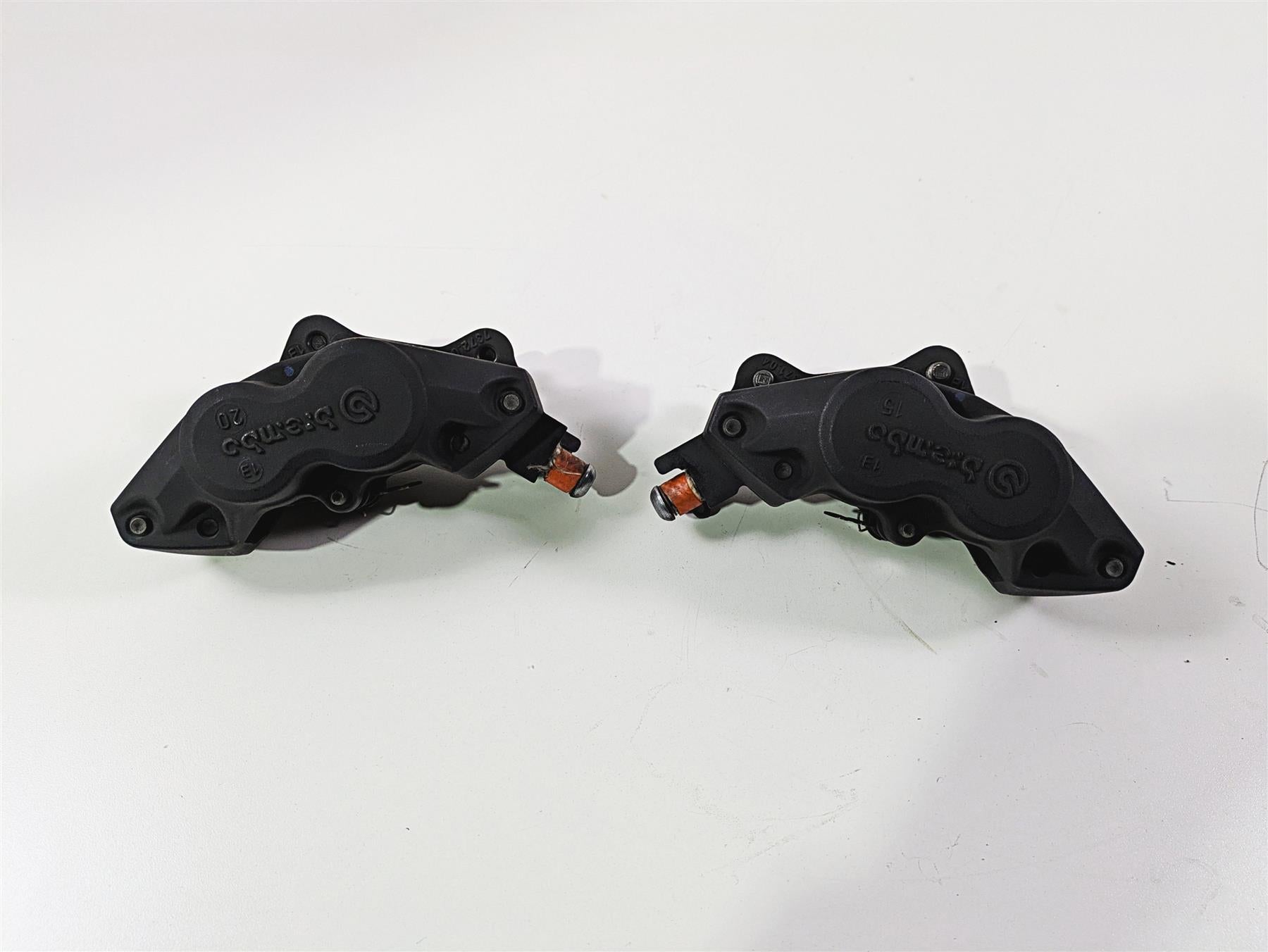 2014 BMW K1300S K40 Front Brake Caliper Set Brembo 34117711438 34117711439 {{ shop.shopifyCountryName }} - Mototech271