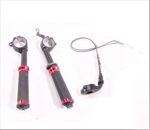 2008 Kawasaki ZX6R Ninja Left Right Handlebar Aluminum Grip 46003-0136 46003-013 | Mototech271