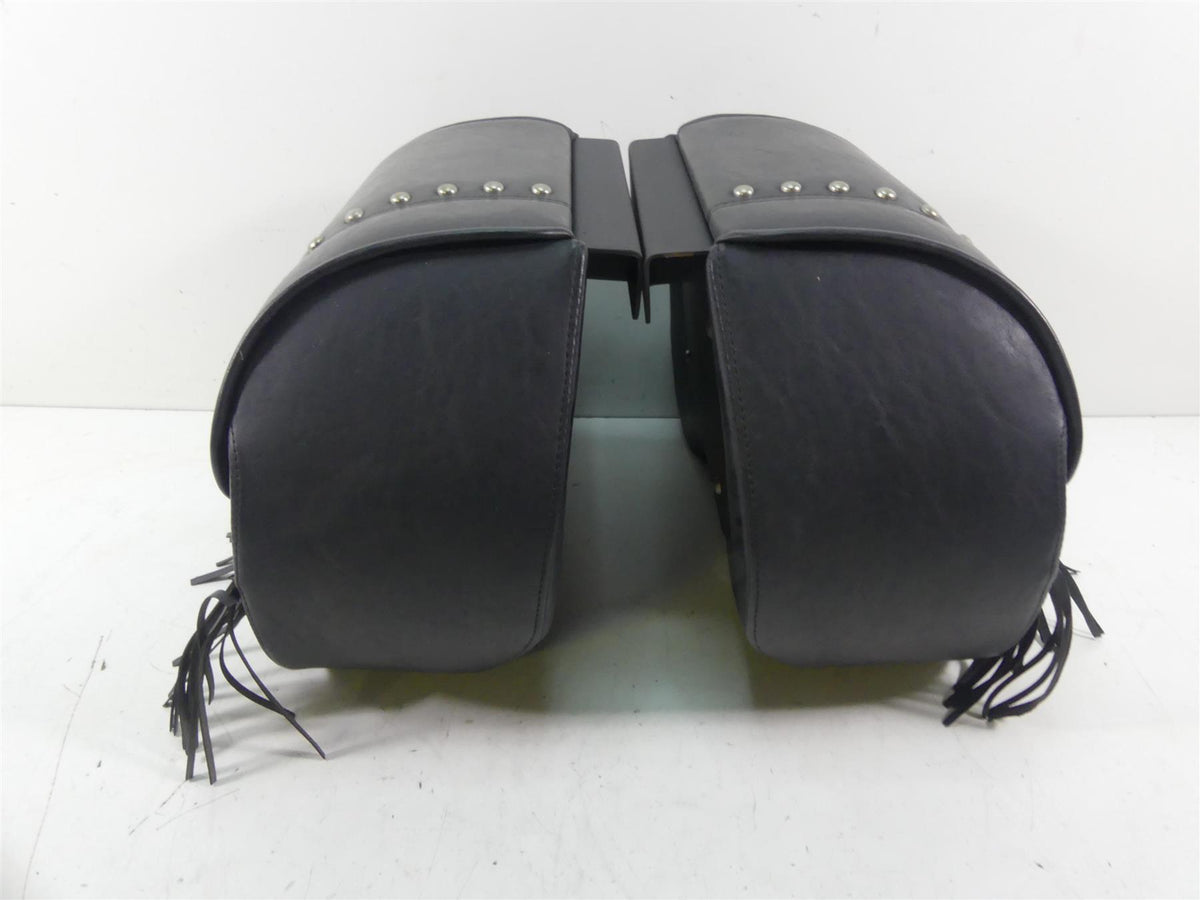 2001 Indian Centennial Scout Oem Leather Saddle Bag Saddlebag Set {{ shop.shopifyCountryName }} - Mototech271