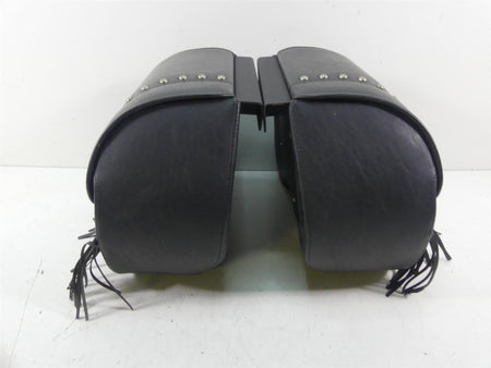 2001 Indian Centennial Scout Oem Leather Saddle Bag Saddlebag Set {{ shop.shopifyCountryName }} - Mototech271