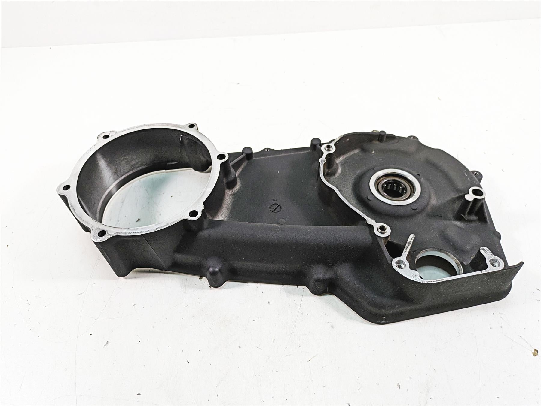 2009 Harley FXCWC Softail Rocker C Inner Primary Drive Clutch Cover 60701-08 {{ shop.shopifyCountryName }} - Mototech271