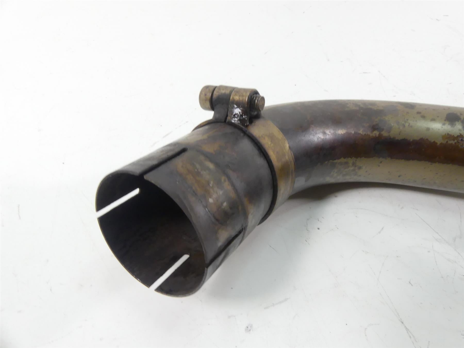 2011 Ducati Hypermotard 1100 SP Exhaust Mid Pipe & Servo Motor 59340301A {{ shop.shopifyCountryName }} - Mototech271