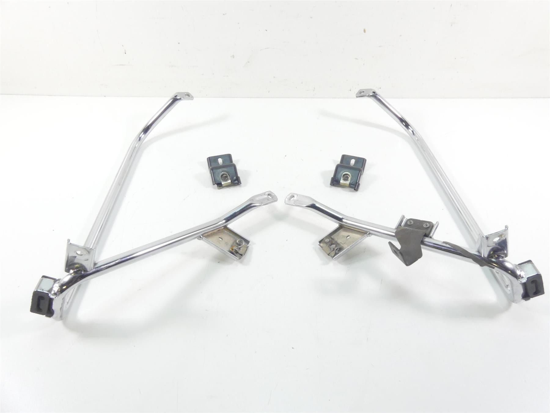 2013 Harley Touring FLHX Street Glide Chrome Saddlebag Support Set 49206-09A