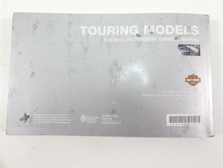 2014 Harley Touring FLHTK Electra Glide Owners Manual Book 99466-14A {{ shop.shopifyCountryName }} - Mototech271