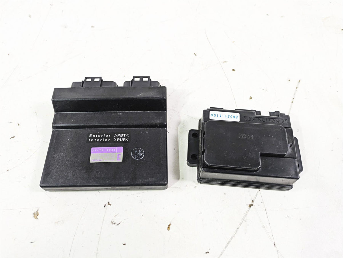 2005 Kawasaki ZX12R Ninja Cdi Ecu Ecm Control Module & Junction Box 21175-0038 {{ shop.shopifyCountryName }} - Mototech271