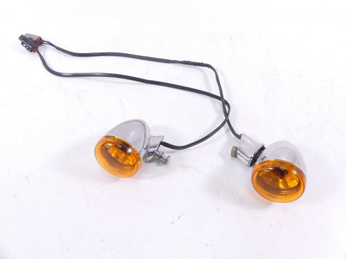 2014 Harley FXSB Softail Breakout Rear Turn Signal Blinker Set 67800223 | Mototech271